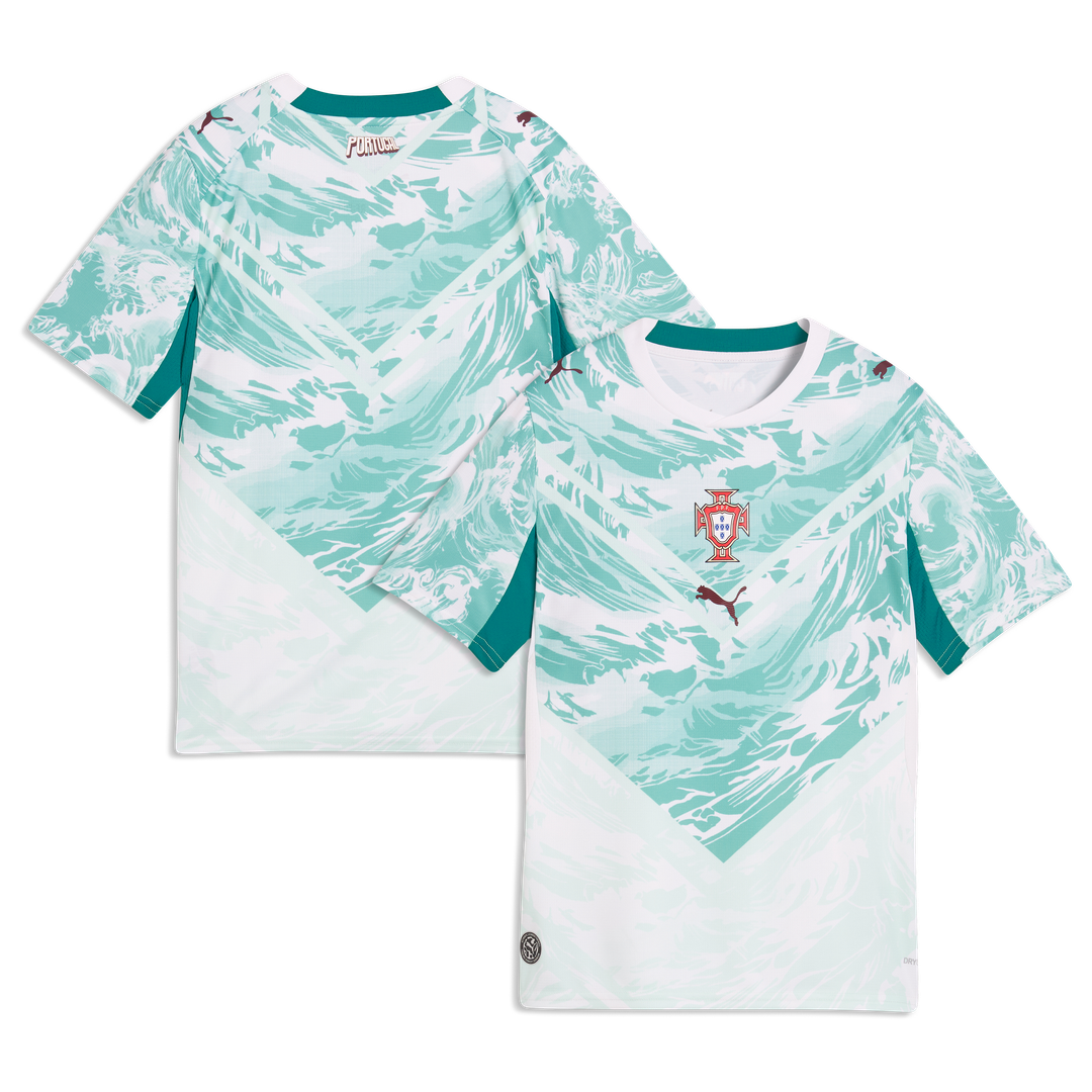 Portugal National Team Puma Youth 2026 Away Replica Jersey - White
