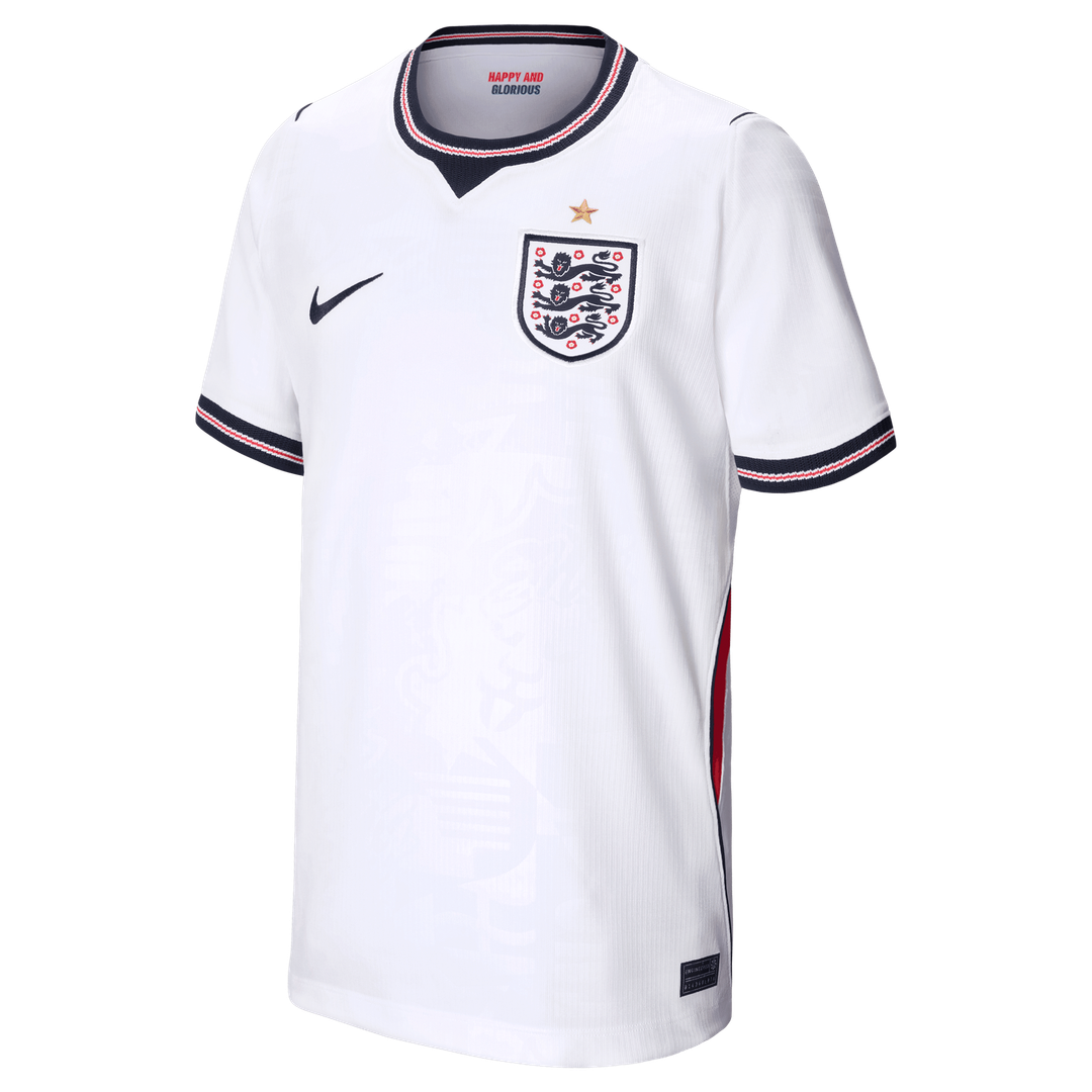 England National Team Nike Youth 2026 Away Stadium Replica Jersey - Red