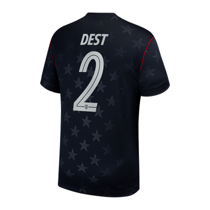 Sergiño Dest USMNT Nike 2026/27 Away Stadium Replica Jersey - Blue