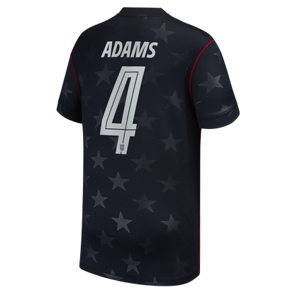 Tyler Adams USMNT Nike Youth 2026 Away Stadium Replica Jersey - Blue