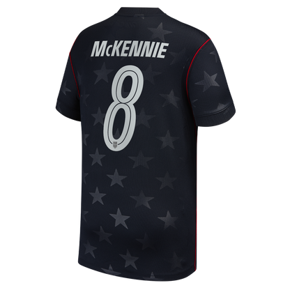 Weston McKennie USMNT Nike Youth 2026 Away Stadium Replica Jersey - Blue