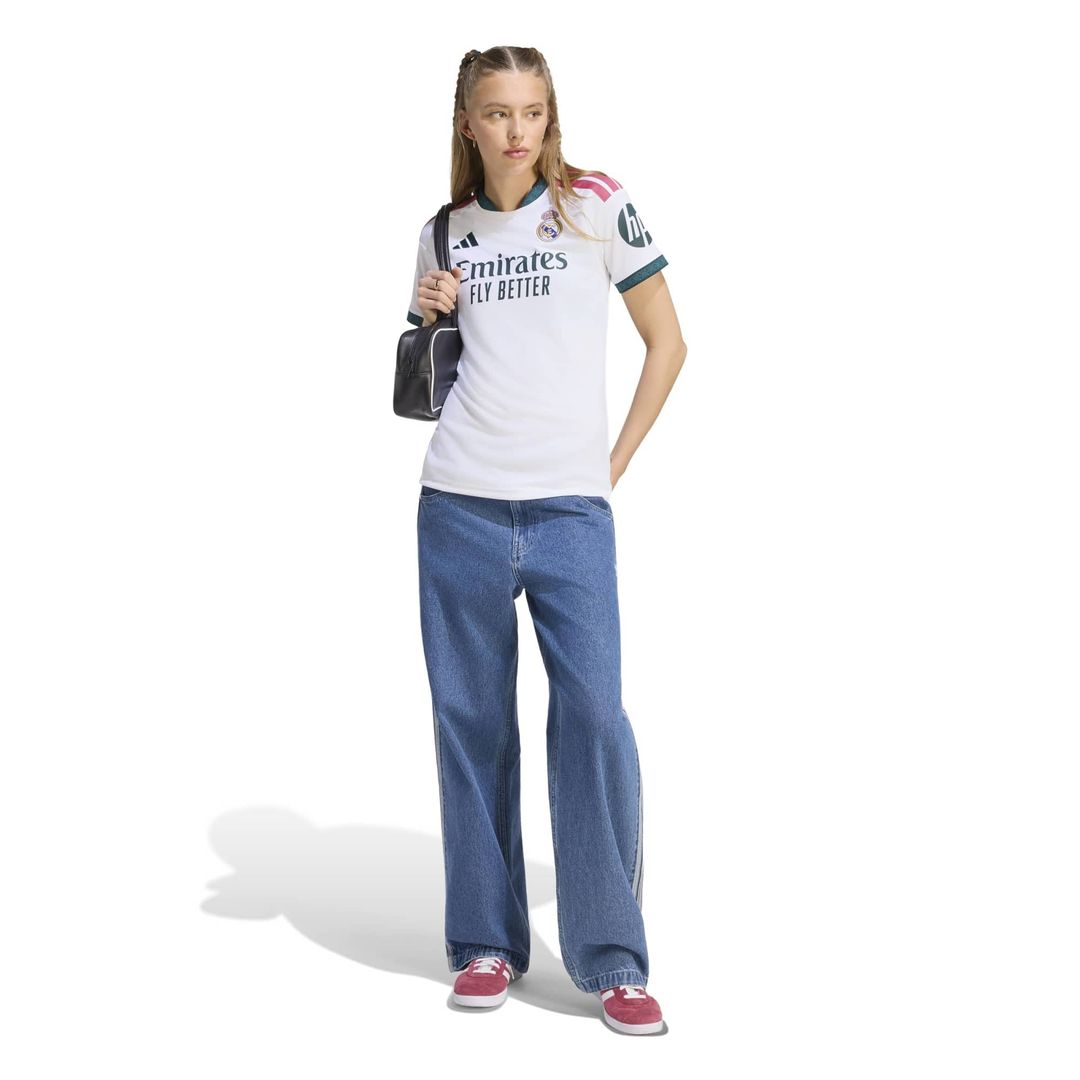 Real Madrid adidas Women's 2026/27 Home Replica Jersey - White