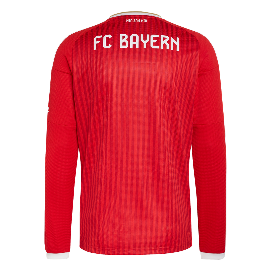Bayern Munich adidas 2026/27 Home Replica Long Sleeve Jersey - Red