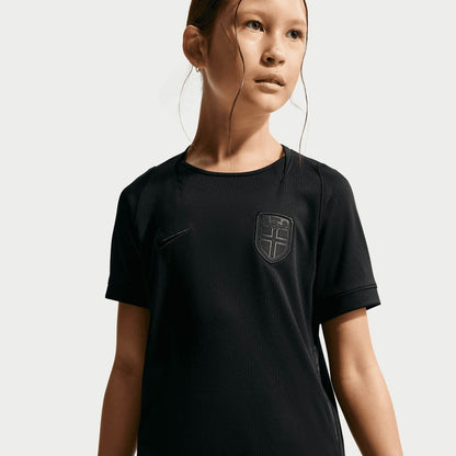 Norway National Team Nike Youth 2026 Away Stadium Replica Jersey - Black