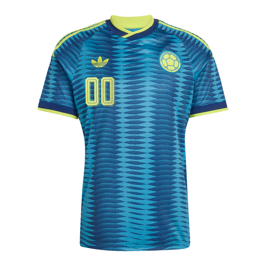 Colombia National Team adidas 2026 Home Replica Custom Jersey - Yellow
