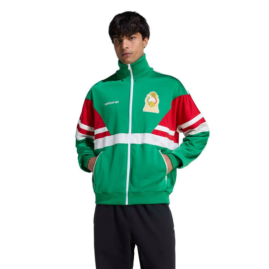Mexico National Team adidas 1986 Bringback Full-Zip Track Top - Green
