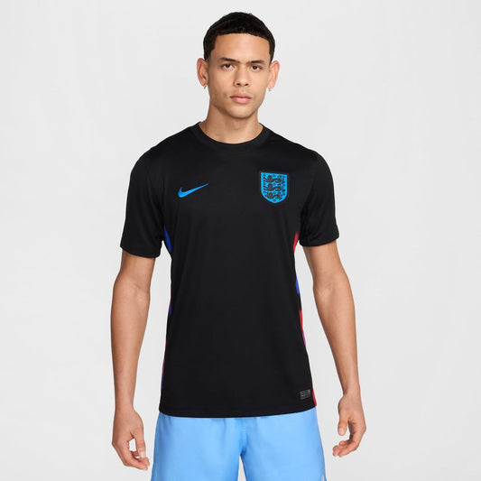 England Women's National Team Nike 2025/26 Away Replica Jersey - Black