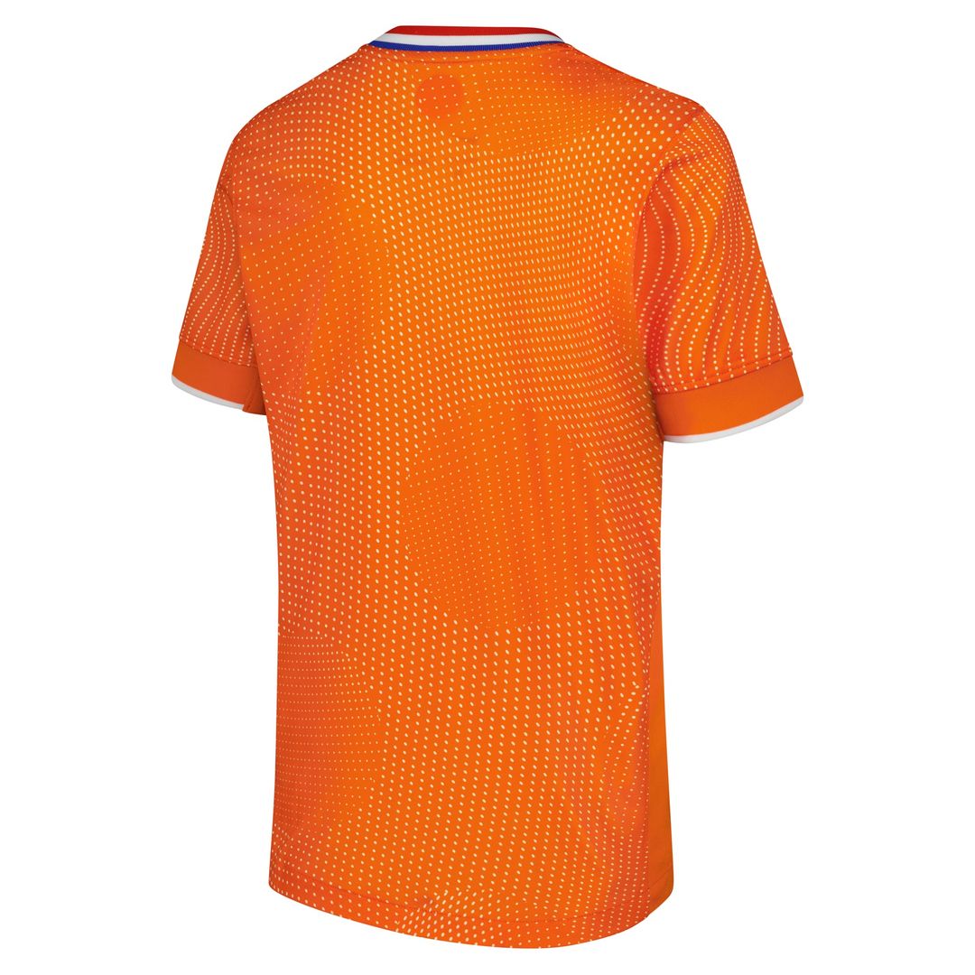 Netherlands Women's National Team Nike Youth 2025/26 Home Replica Jersey - Orange