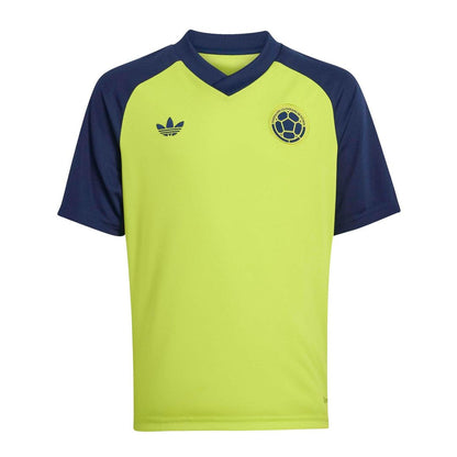 Colombia National Team adidas Youth 2026 Pre-Match Top - Yellow