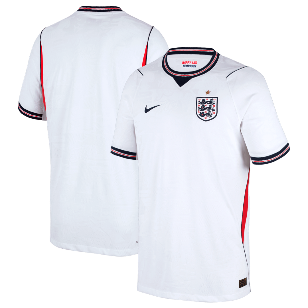 England National Team Nike Youth 2026 Away Match Authentic Jersey - Red