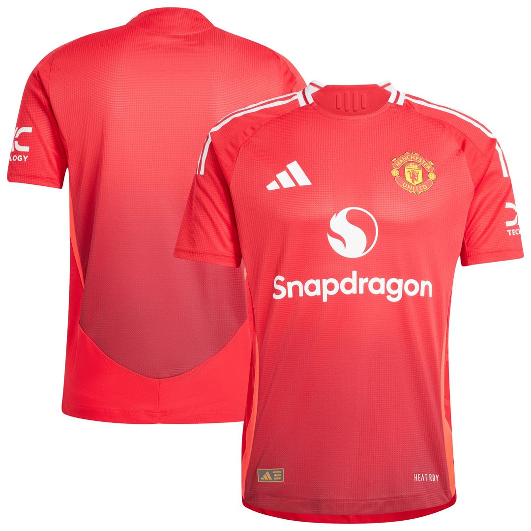 Manchester United adidas 2024/25 Home Authentic Jersey - Red