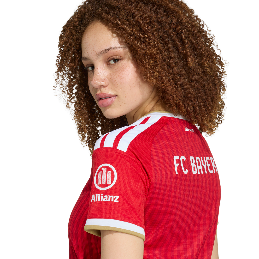 Bayern Munich adidas Women's 2026/27 Home Replica Jersey - Red