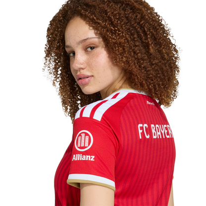 Bayern Munich adidas Women's 2026/27 Home Replica Jersey - Red