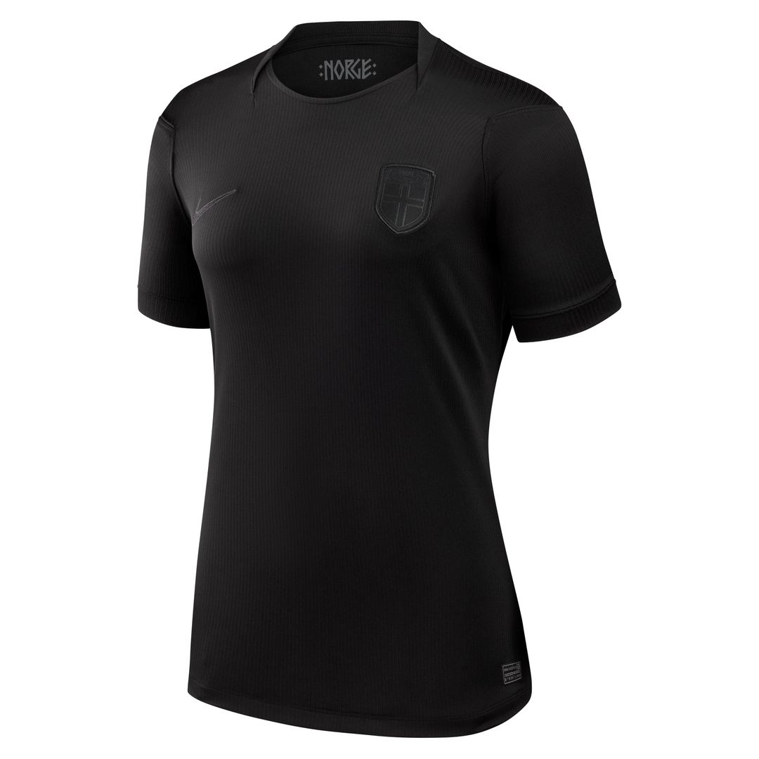 Norway National Team Nike Women's 2026 Away Stadium Replica Jersey - Black