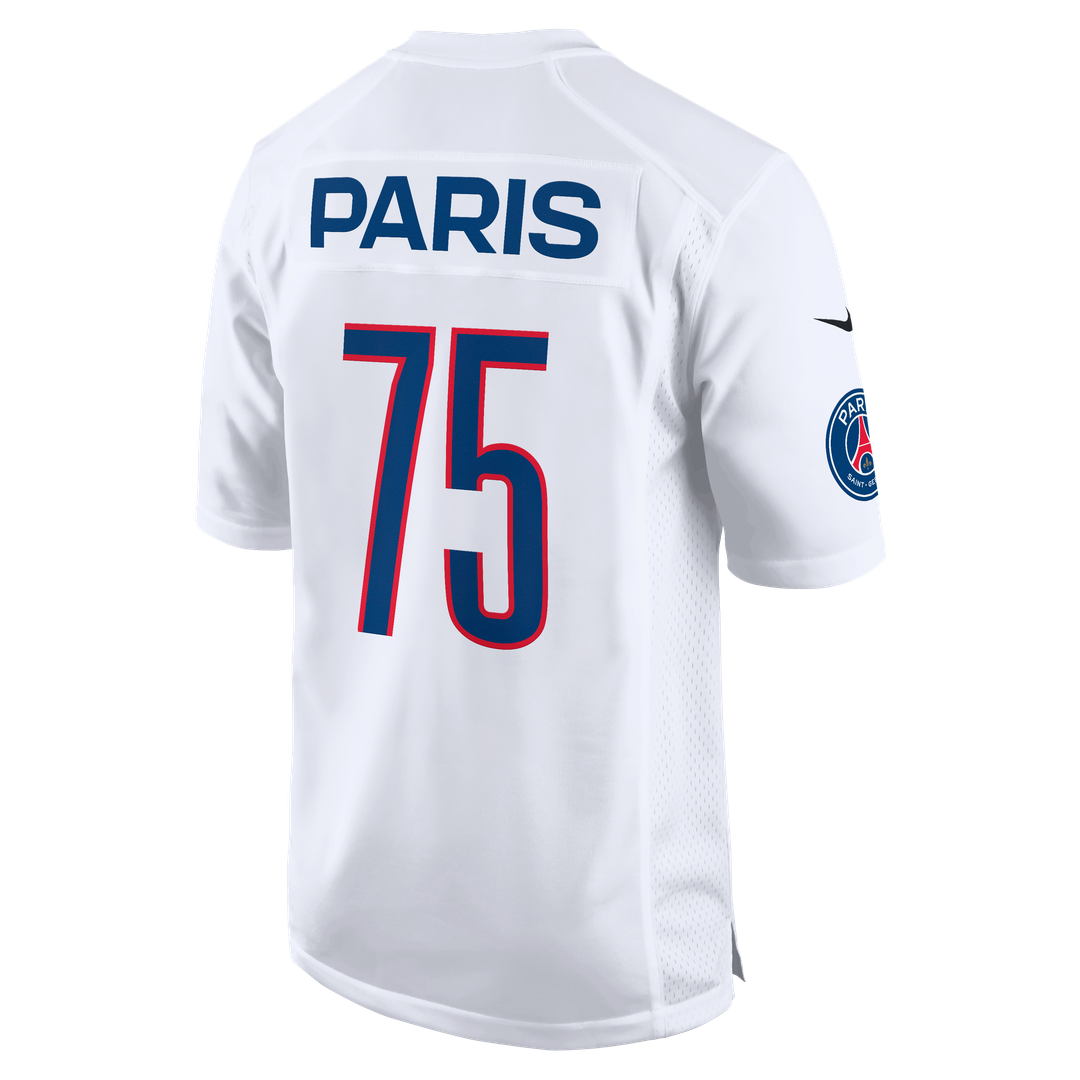 Paris Saint-Germain Nike 2025 Soccer x NFL Game Jersey - White