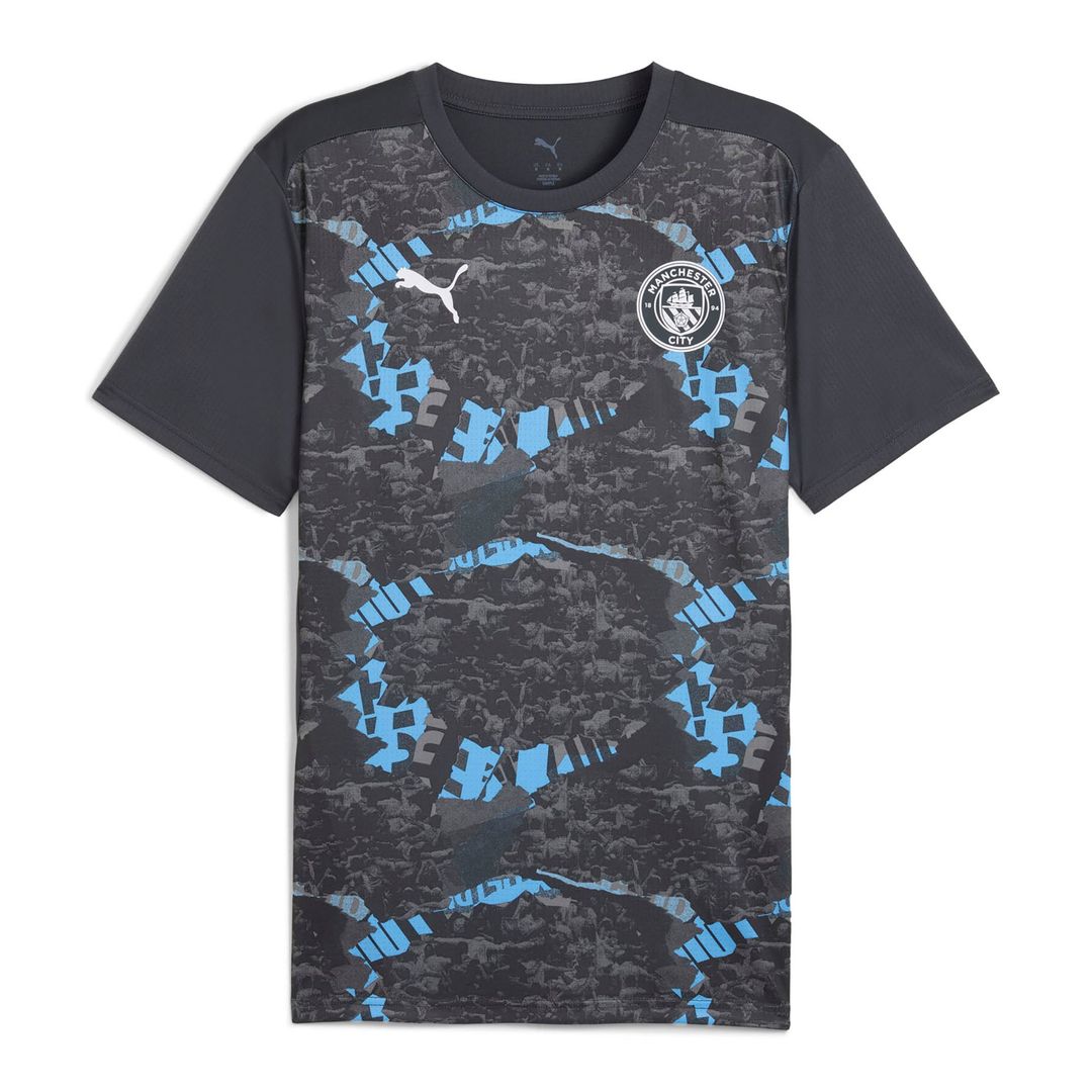 Manchester City Puma 2024/25 Pre-Match Training Jersey - White