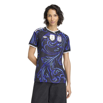 Argentina National Team adidas Women's 2026 Away Replica Jersey - Black