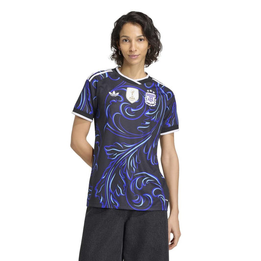 Argentina National Team adidas Women's 2026 Away Replica Jersey - Black