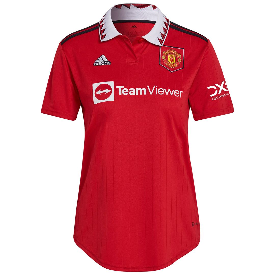Lisandro Martínez Manchester United adidas Women's 2022/23 Home Replica Player Jersey - Red