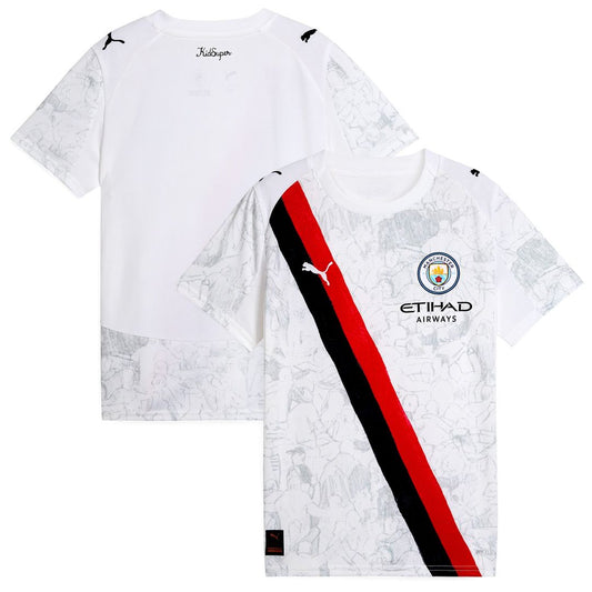 Manchester City Puma x KidSuper Youth 2025 FIFA Club World Cup Replica Jersey - White