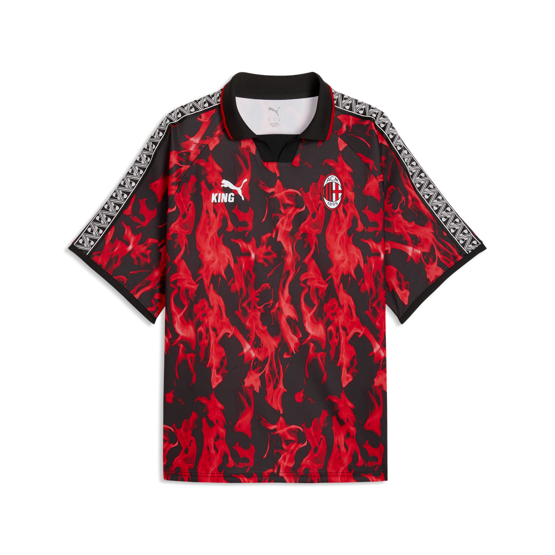 AC Milan Puma King Retro Jersey - Red