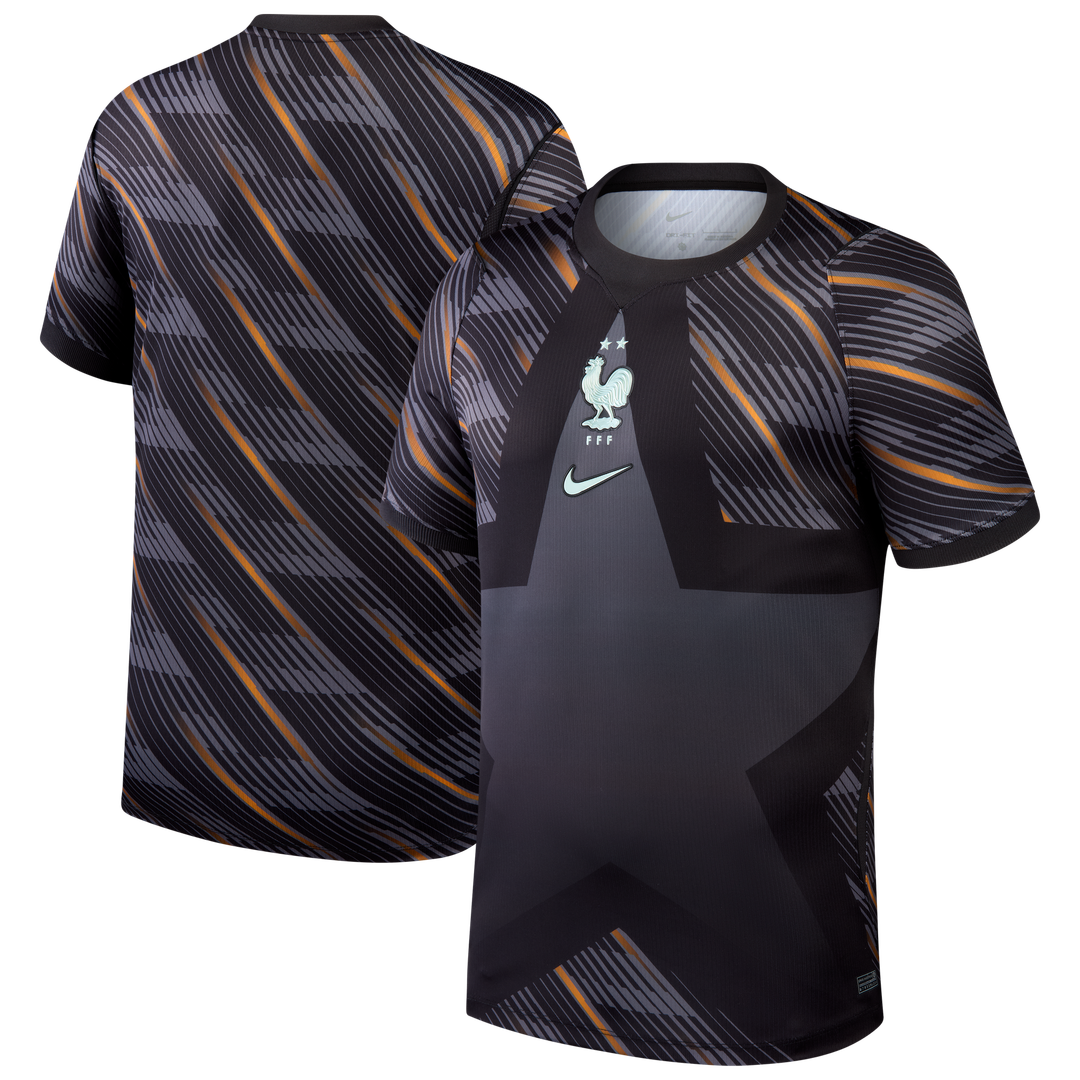 France National Team Nike Men's 2026 Goalkeeper Stadium Replica Jersey - Gray