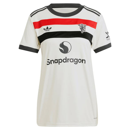 Manchester United adidas Women's 2024/25 Home Replica Custom Jersey - Red