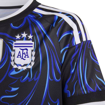 Lionel Messi Argentina National Team adidas Youth 2026 Away Replica Jersey - Black