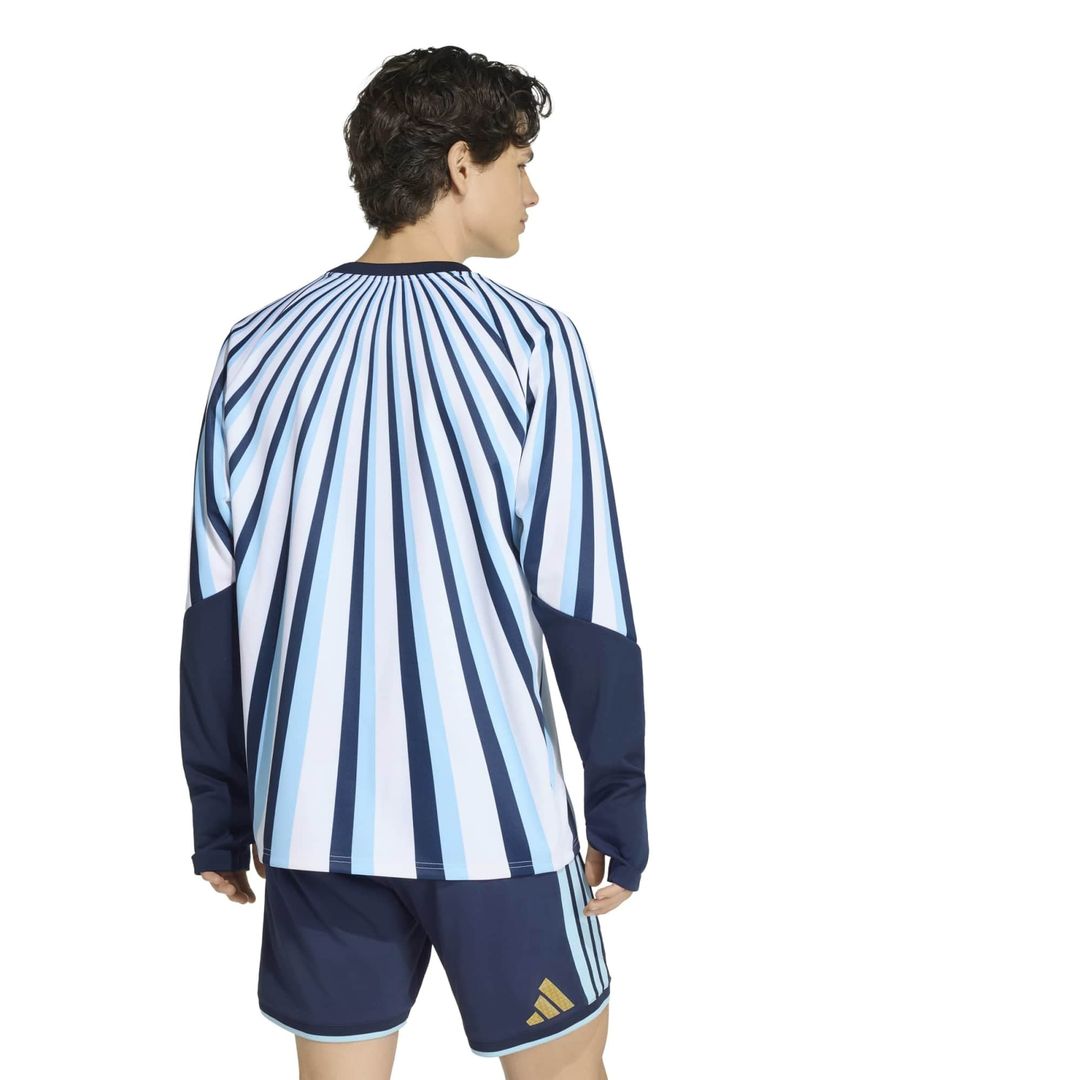 Argentina National Team adidas 2026 Long Sleeve Pre-Match Top - White