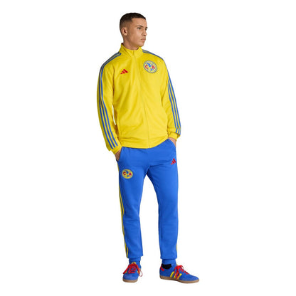 Club America adidas 2025/26 DNA Alphaskin Full-Zip Track Jacket - Yellow