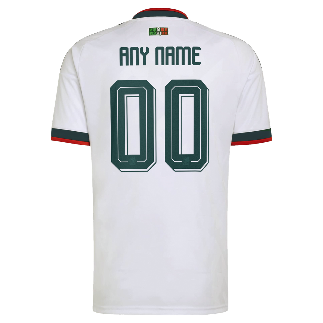 Mexico National Team adidas 2026 Away Replica Custom Jersey - White