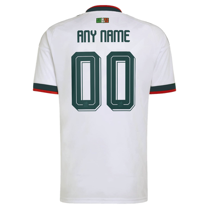 Mexico National Team adidas 2026 Away Replica Custom Jersey - White