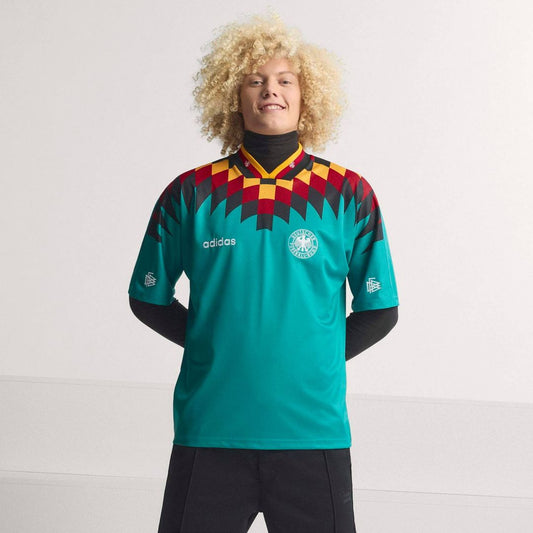 Germany National Team adidas 1994 Away Bringback Jersey - Green