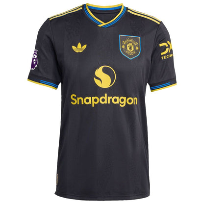 Mason Mount Manchester United adidas 2025/26 Third Authentic Player Jersey - Black