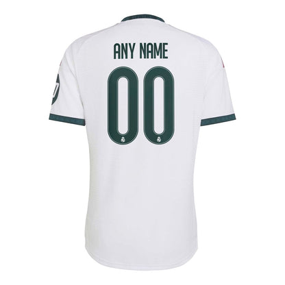 Real Madrid adidas 2026/27 Home On-Field Authentic Custom Jersey - White
