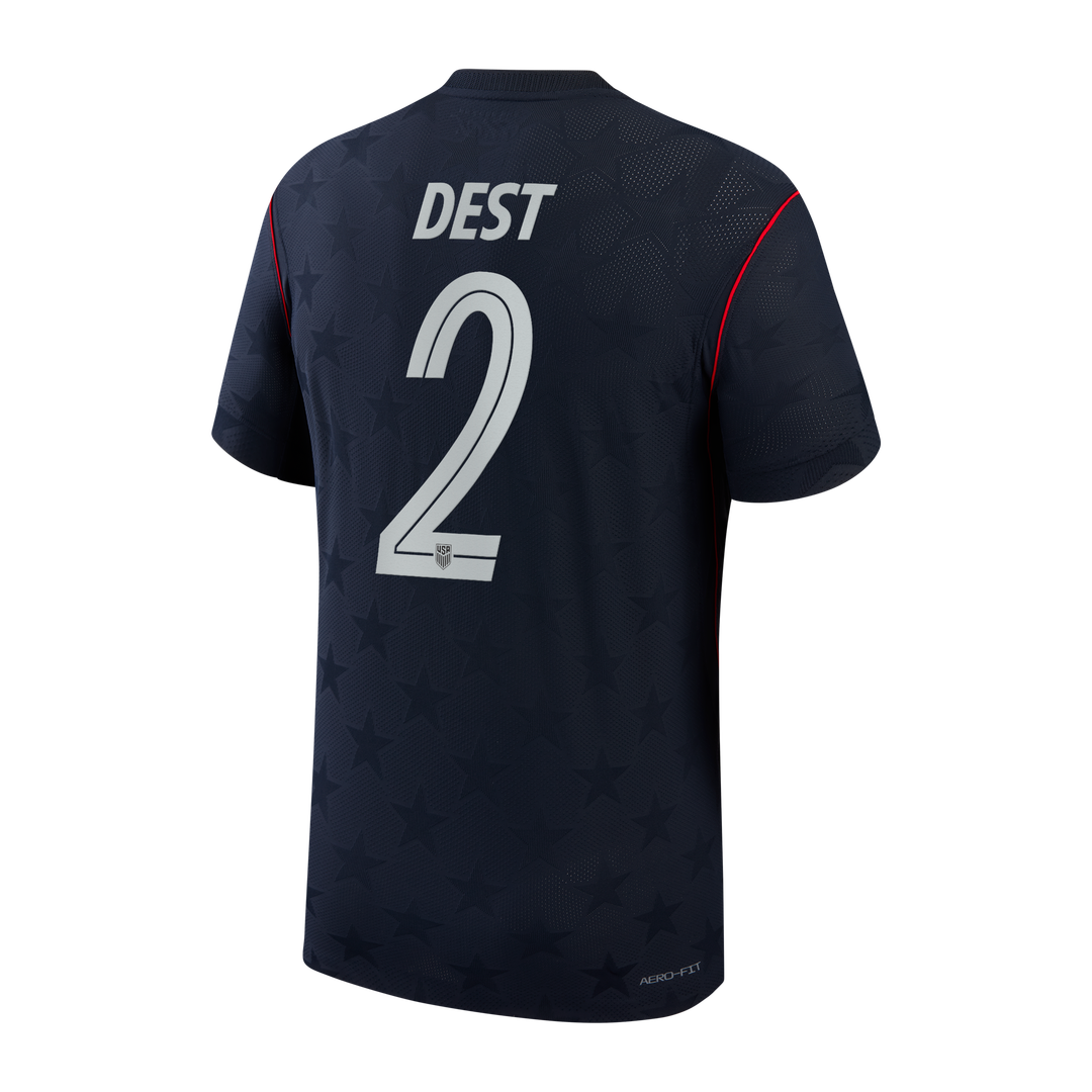 Sergiño Dest USMNT Nike 2026/27 Away Match Authentic Jersey - Blue