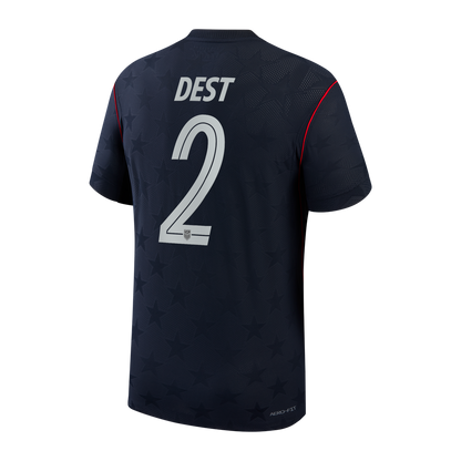 Sergiño Dest USMNT Nike 2026/27 Away Match Authentic Jersey - Blue