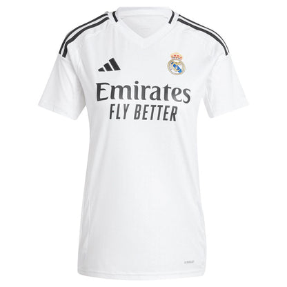 Vini Jr. Real Madrid adidas Women's 2024/25 Home Replica Player Jersey - White