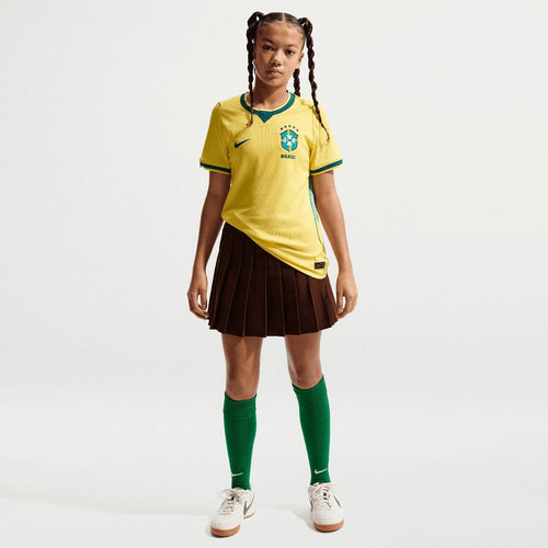 Brazil National Team Nike Youth 2026 Home Stadium Replica Jersey - Yellow