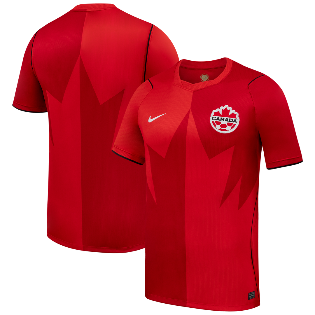 Canada Soccer Nike 2026 Home Stadium Replica Jersey - Red