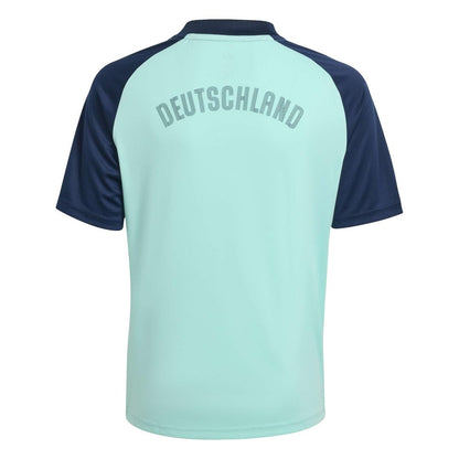 Germany National Team adidas Youth 2026 Pre-Match Top - Turquoise