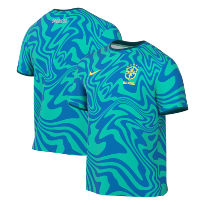 Brazil National Team Nike 2026 Academy Pro Pre-Match Top - Green