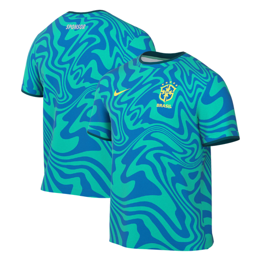 Brazil National Team Nike 2026 Academy Pro Pre-Match Top - Green