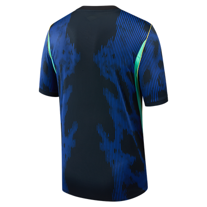 Brazil National Team Jordan Brand 2026 Away Stadium Replica Jersey - Blue