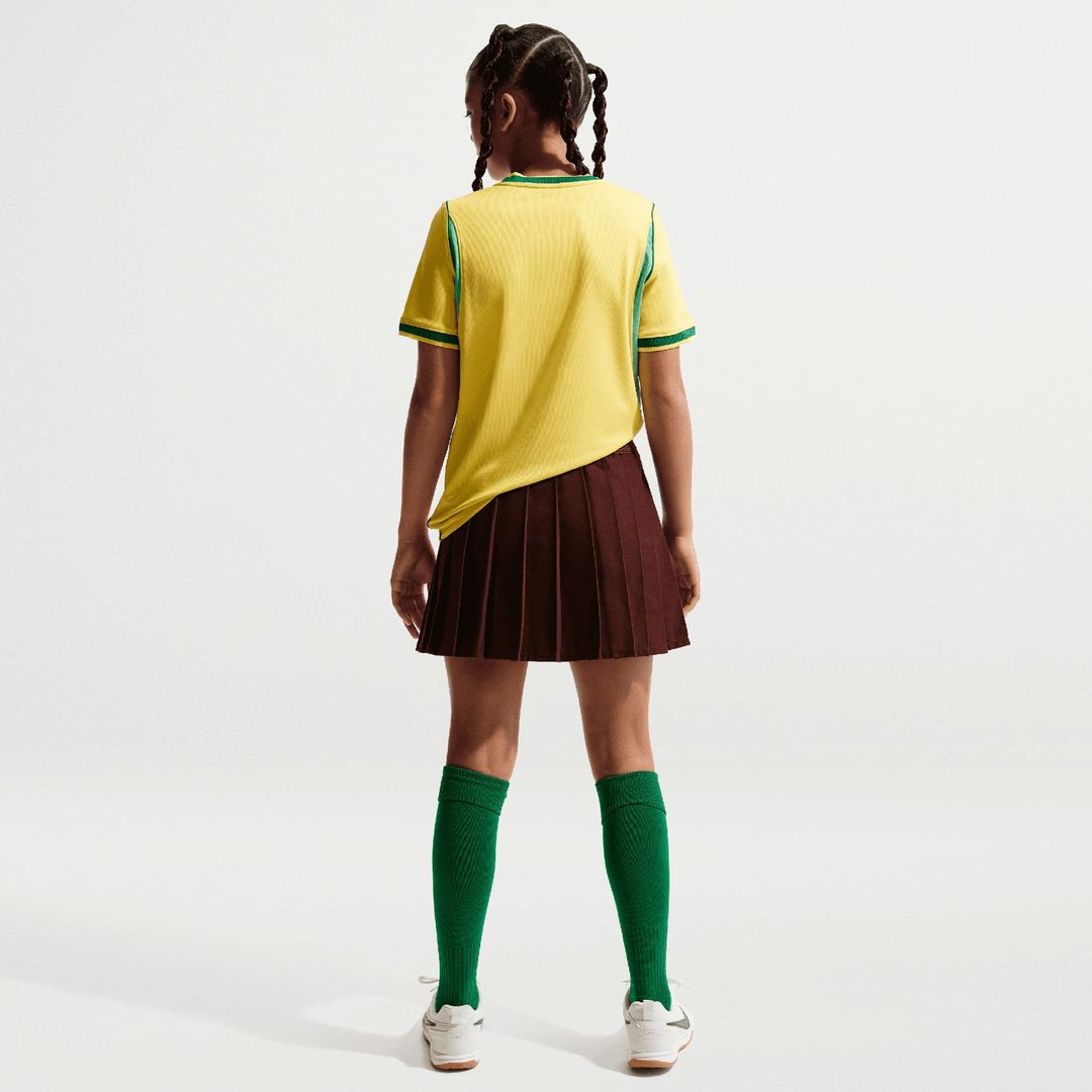 Brazil National Team Nike Youth 2026 Home Stadium Replica Jersey - Yellow