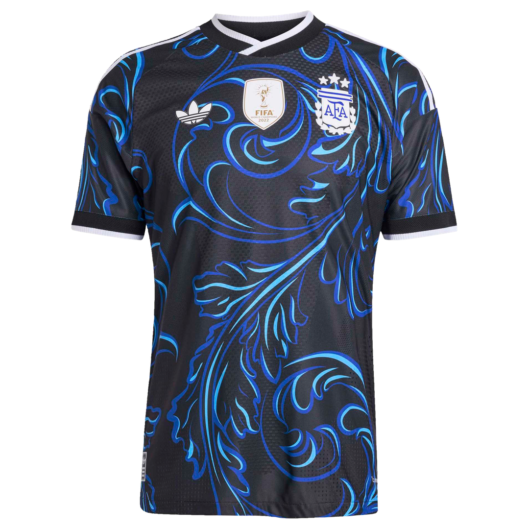 Argentina National Team adidas 2026 Away On-Field Authentic Jersey - Black