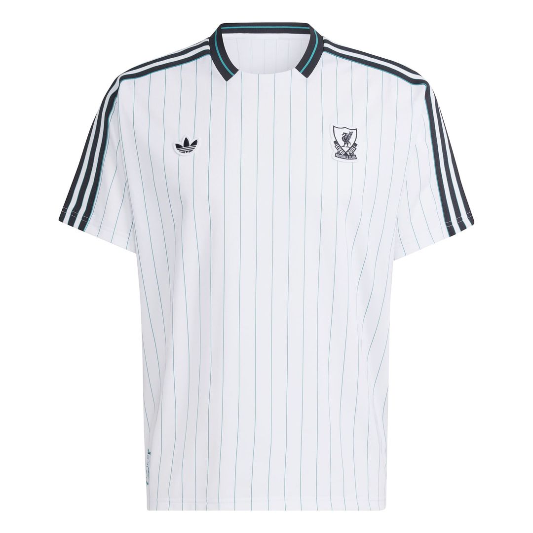 Liverpool adidas Terrace Icons Jersey - White