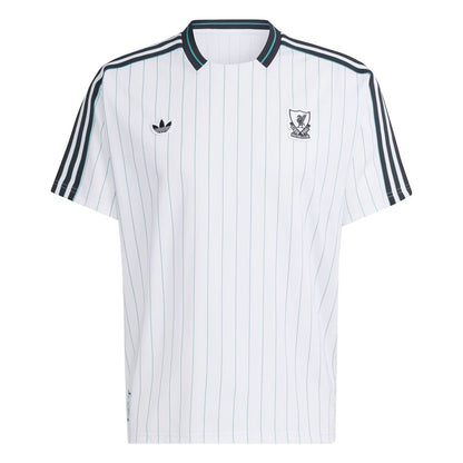 Liverpool adidas Terrace Icons Jersey - White