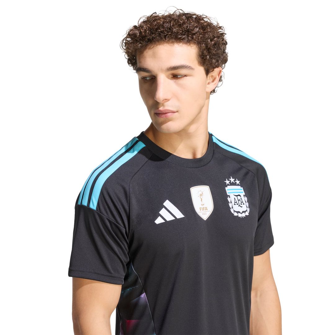Argentina National Team adidas 2026 Goalkeeper Goalkeeper Replica Jersey - Black
