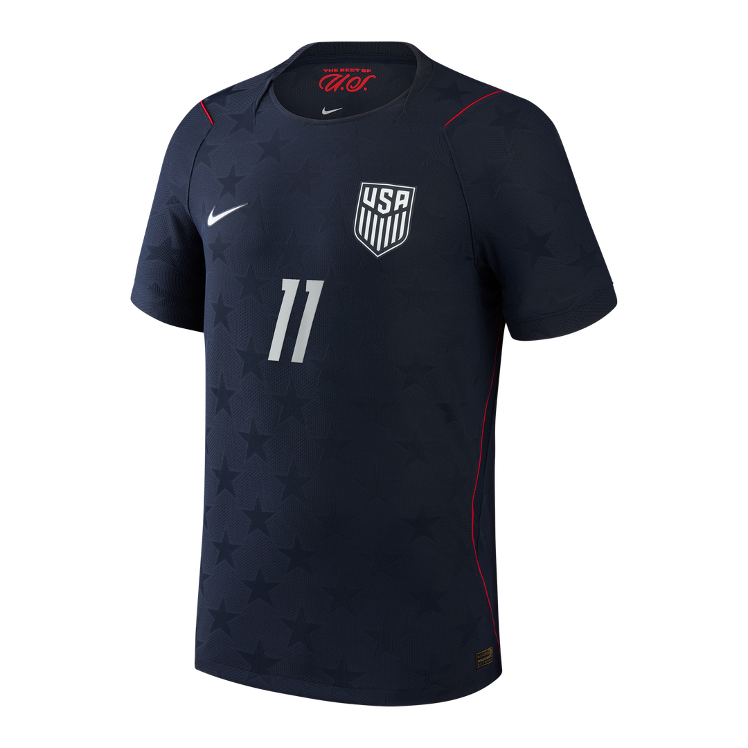 Brenden Aaronson USMNT Nike 2026/27 Away Match Authentic Jersey - Blue
